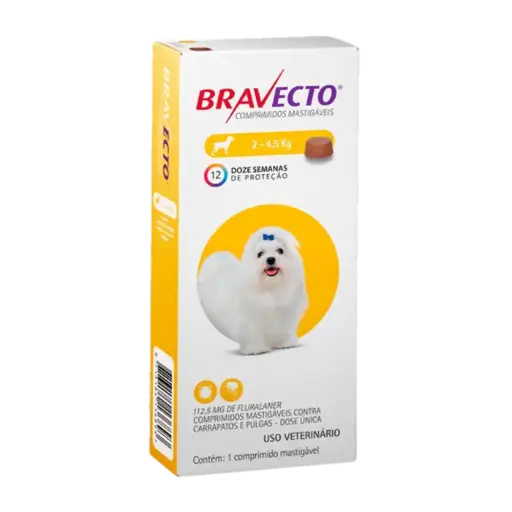 [182] BRAVECTO DE 02 A 4.5 KG
