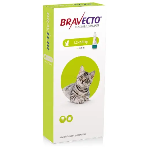 [187] BRAVECTO GATO DE 1,2  A 2,8 KG
