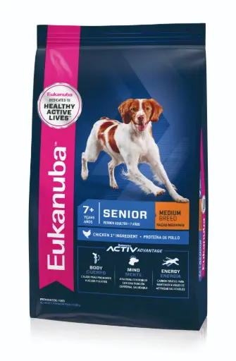 EUKANUBA SENIOR MEDIUM BREED X 15 KG-(EUKANUBA)
