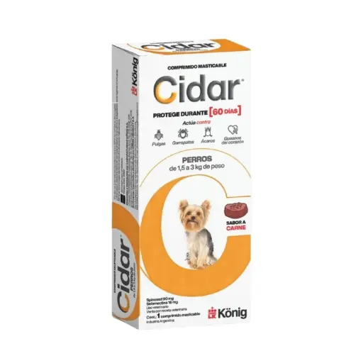 CIDAR PERRO DE 1.5 A 3 KG