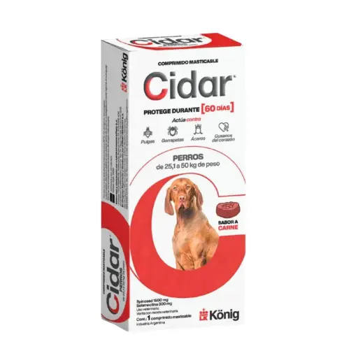 CIDAR PERRO DE 25,1 A 50 KG