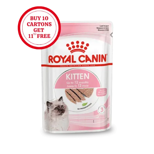KITTEN POUCH X 85 GR